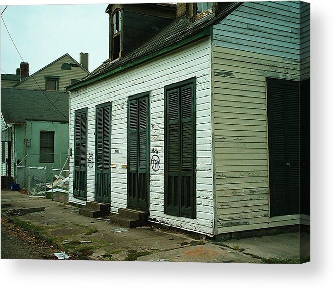 New Orleans Acrylic Print featuring the photograph Hurricane Katrina Series - 20 by Christopher Lotito