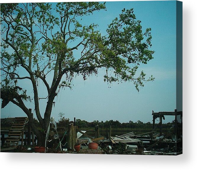  Acrylic Print featuring the photograph Hurricane Katrina Series - 4 by Christopher Lotito