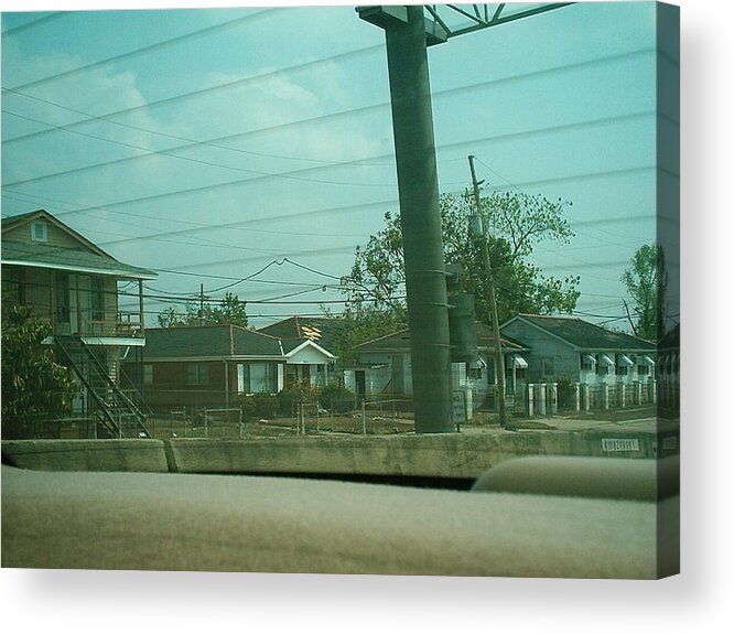 New Orleans Acrylic Print featuring the photograph Hurricane Katrina Series - 42 by Christopher Lotito
