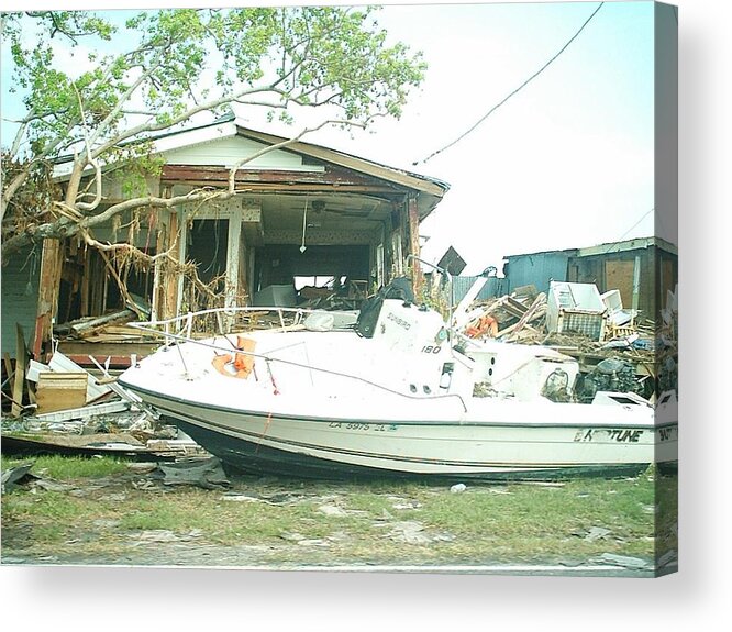  Acrylic Print featuring the photograph Hurricane Katrina Series - 6 by Christopher Lotito