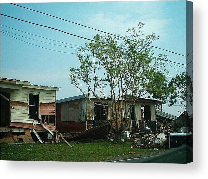  Acrylic Print featuring the photograph Hurricane Katrina Series - 8 by Christopher Lotito