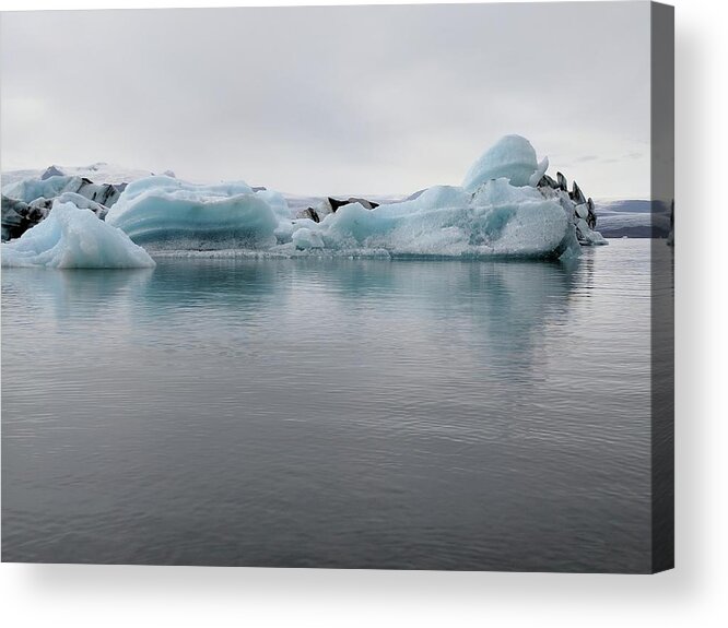 Iceland Acrylic Print featuring the photograph Iceland Glacier by Yvonne Jasinski