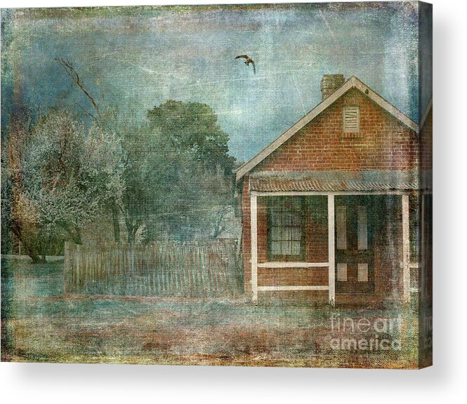 Impression Acrylic Print featuring the photograph Impression of the Past by Russell Brown