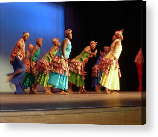 Dancing Acrylic Print featuring the photograph Jamboree 1 by Trevor A Smith
