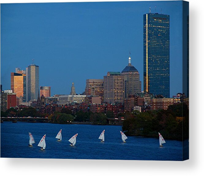 Boston Acrylic Print featuring the photograph John Hancock Building by Juergen Roth