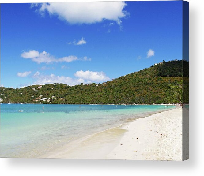 Magens Bay Acrylic Print featuring the photograph Magens Bay, St Thomas by On da Raks