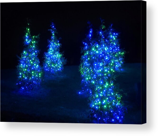 Lights Acrylic Print featuring the photograph Magical by Living Color Photography Lorraine Lynch