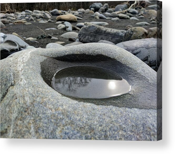 Reflection Acrylic Print featuring the photograph Nature Reflected by Chris Cliff