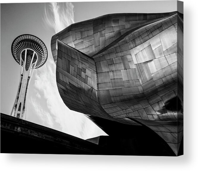 Seattle Acrylic Print featuring the photograph Needle In A Haystack by Carmen Kern