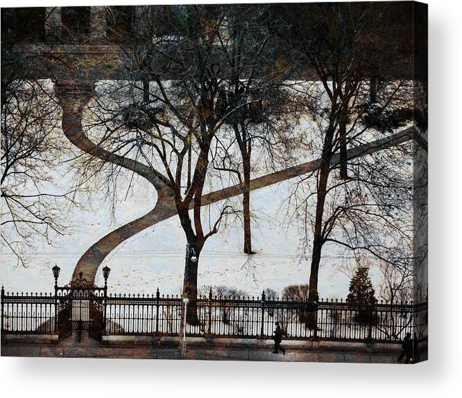 Canada Acrylic Print featuring the photograph Outside the Garden by Mark Gomez