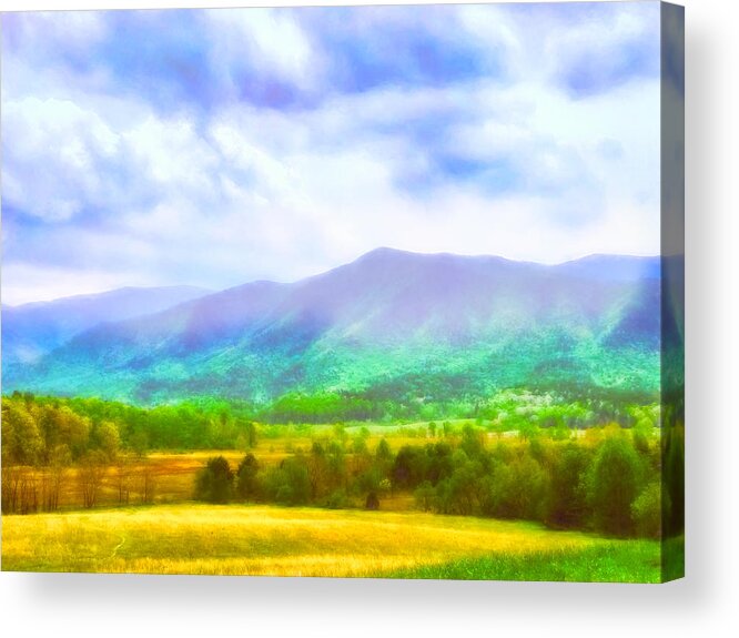  Acrylic Print featuring the photograph Peaceful Valley by Jack Wilson
