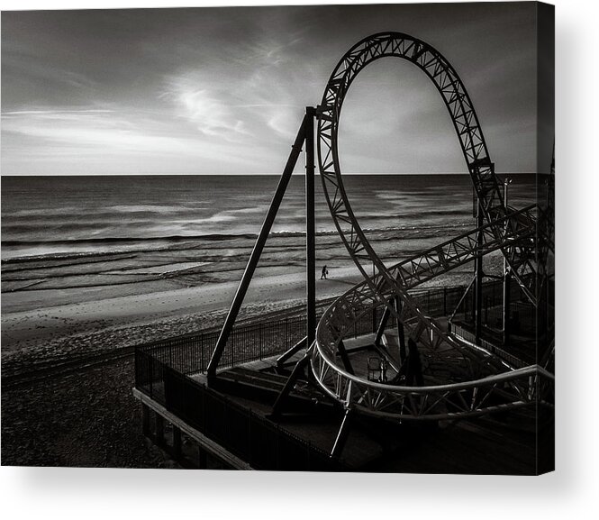  Acrylic Print featuring the photograph Roller Coaster by Steve Stanger