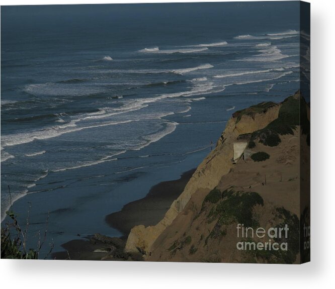Pacific Coast Acrylic Print featuring the photograph SSFCoast by Mary Kobet