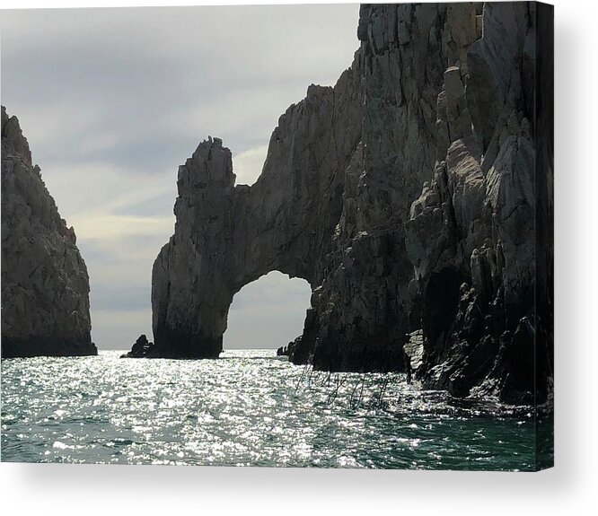 Cabo San Lucas Acrylic Print featuring the photograph The Arch of Cabo San Lucas by Medge Jaspan