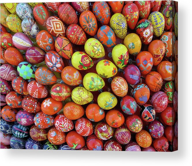 Egg Acrylic Print featuring the photograph The Eggs of Kiev by Calvin Boyer