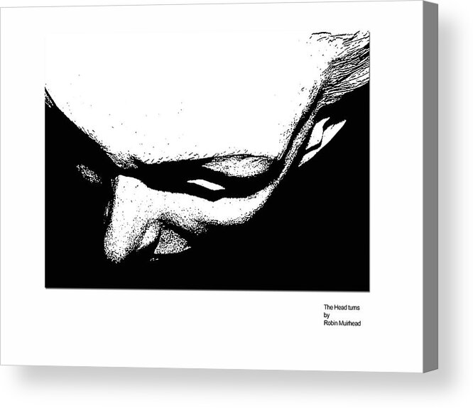 Portraite Acrylic Print featuring the photograph The Head Turns by Vintage Collectables