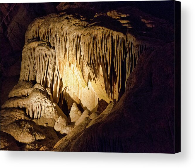 Carlsbad Acrylic Print featuring the photograph The Whale's Mouth, Carlsbad Caverns, NM by Segura Shaw Photography