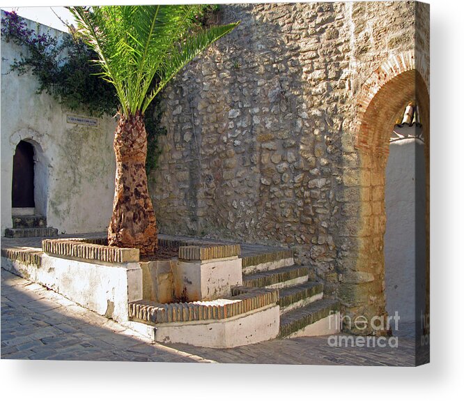 Europe Acrylic Print featuring the photograph Vejer - A Moorish Corner by Nieves Nitta