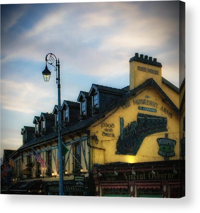 Blarney Acrylic Print featuring the photograph Blarney at Sunset by Rebecca Samler