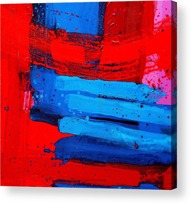 Abstract Acrylic Print featuring the painting Mox Nox by John Nolan