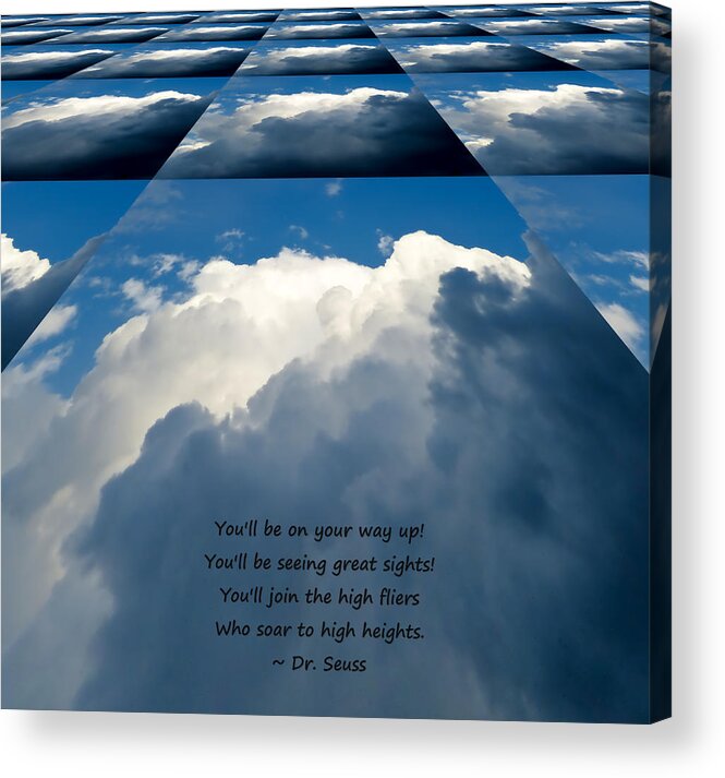 Seuss Acrylic Print featuring the photograph On Your Way Up by Pete Trenholm