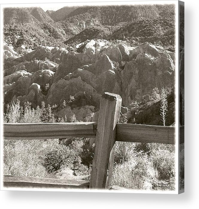 Devil's Punchbowl Acrylic Print featuring the photograph The Devils Punchbowl - California by Glenn McCarthy Art and Photography