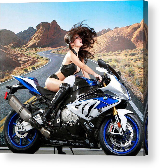 Motorcycle Acrylic Print featuring the photograph Whip it by Lawrence Christopher
