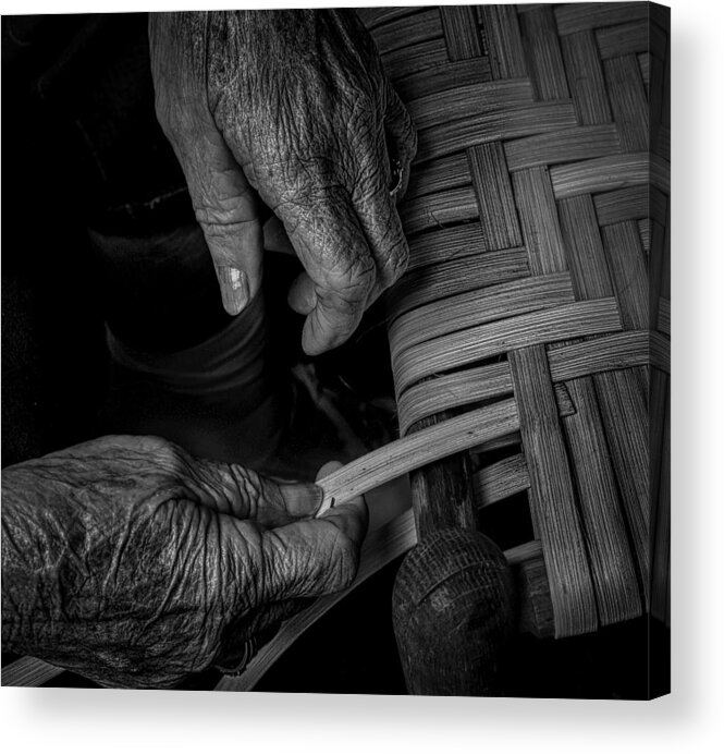 Blue Ridge Parkway Acrylic Print featuring the photograph With These Hands by Donald Brown