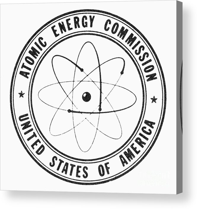 America Acrylic Print featuring the photograph Atomic Energy Commission by Granger