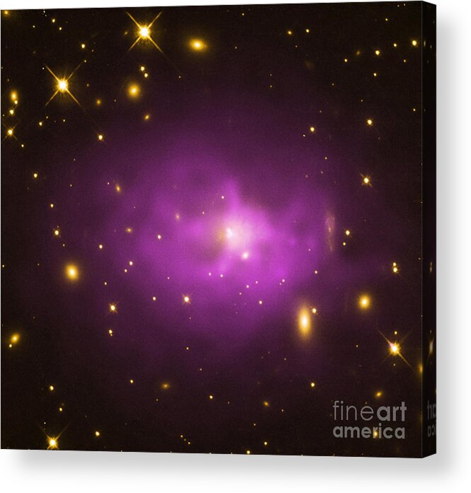 Science Acrylic Print featuring the photograph Black Hole Composite #2 by Nasa
