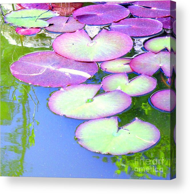 Water Acrylic Print featuring the photograph Coming Together #2 by Sybil Staples