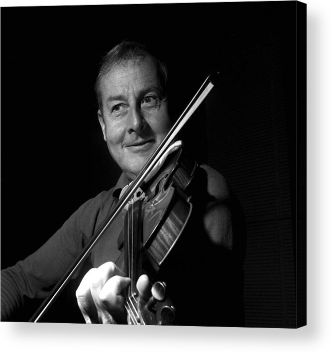 Event Acrylic Print featuring the photograph England. 1960. Violinist Stephane by Popperfoto