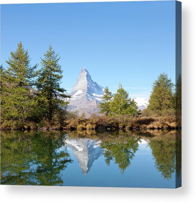 Scenics Acrylic Print featuring the photograph Lake Grindjisee by M Swiet Productions