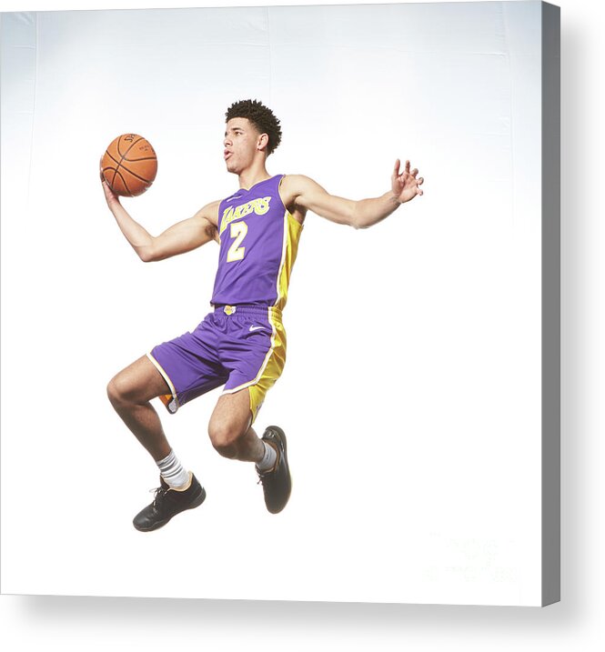 Lonzo Ball Acrylic Print featuring the photograph Lonzo Ball by Nathaniel S. Butler