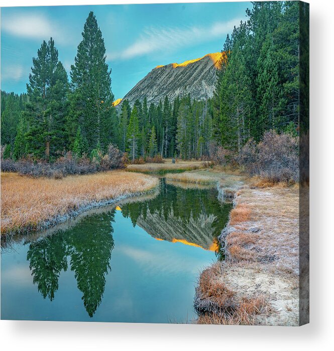 Tim Fitzharris Acrylic Print featuring the photograph Rock Creek Inyo National Forest, California, USA #1 by Tim Fitzharris
