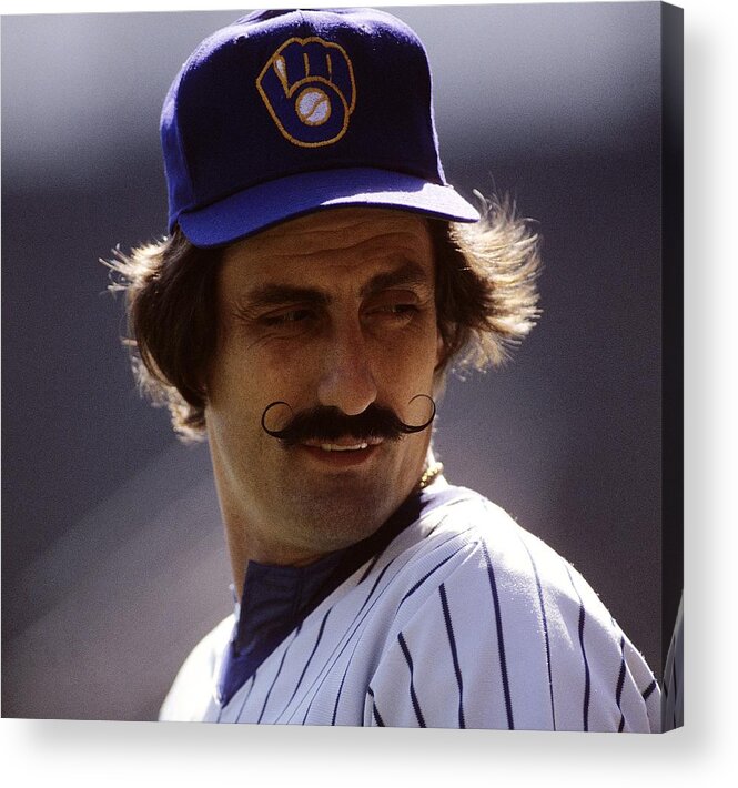 1980-1989 Acrylic Print featuring the photograph Rollie Fingers #3 by Ronald C. Modra