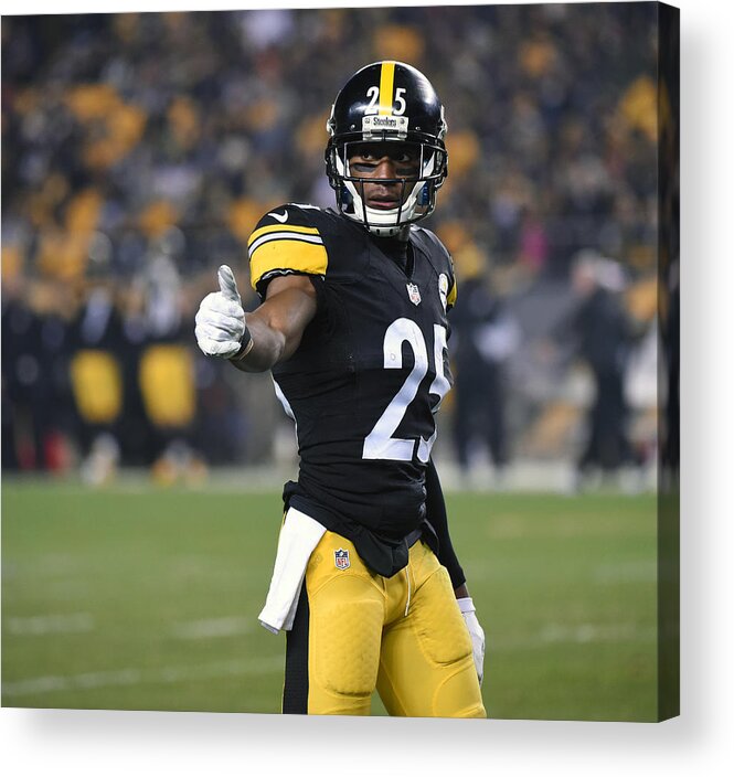 Cornerback Acrylic Print featuring the photograph Indianapolis Colts v Pittsburgh Steelers #36 by George Gojkovich