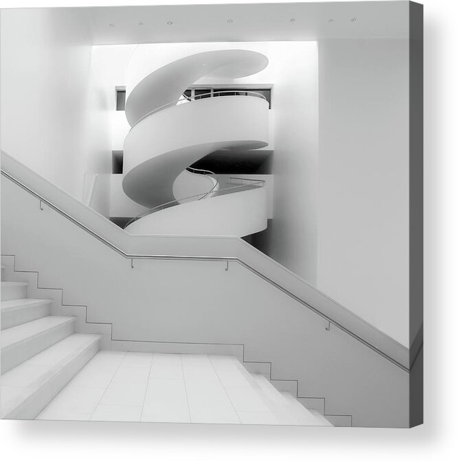 Architecture Acrylic Print featuring the photograph Untitled #10 by Anna Niemiec