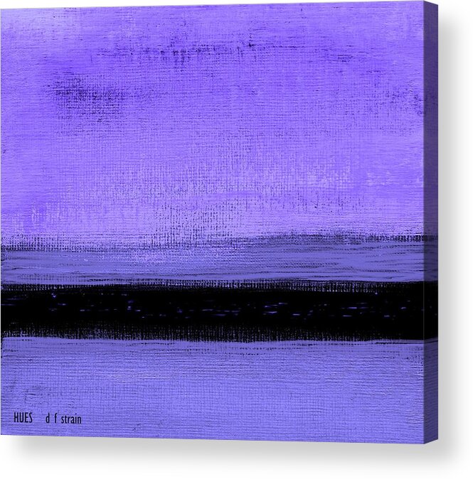  Fineartamerica.com Acrylic Print featuring the painting Hues #6 by Diane Strain