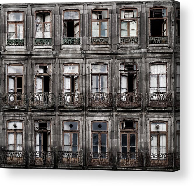 Windows Acrylic Print featuring the photograph Decay by Fran Osuna
