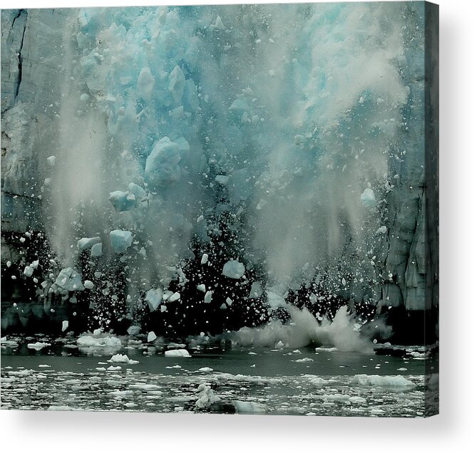 End Acrylic Print featuring the photograph End Of The World ? by Yair Tzur