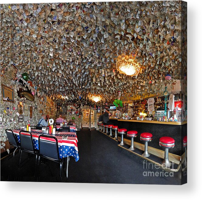 Fat Smittys Acrylic Print featuring the photograph Fat Smittys Interior by Gregory Dyer