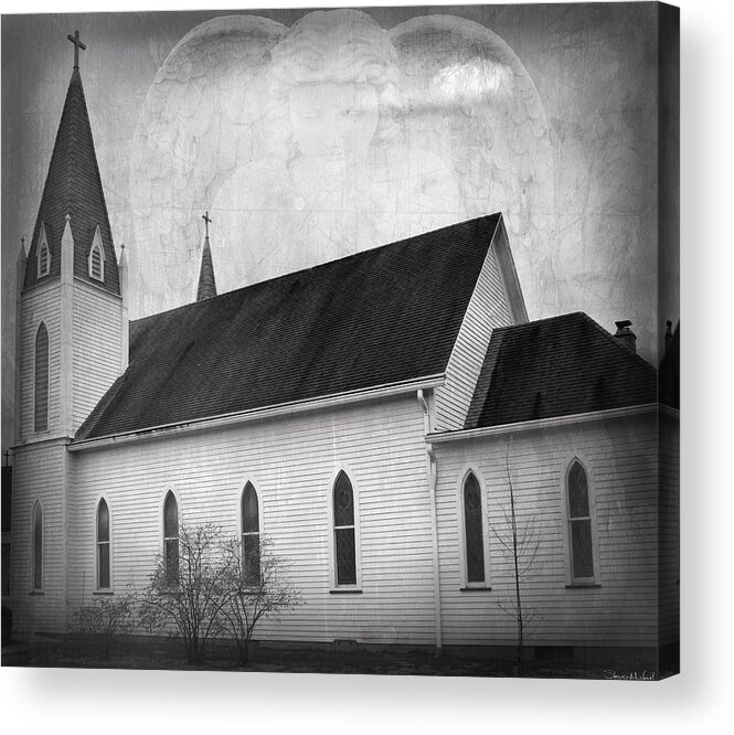 Church Acrylic Print featuring the photograph Holy Angels Parish by Steven Michael