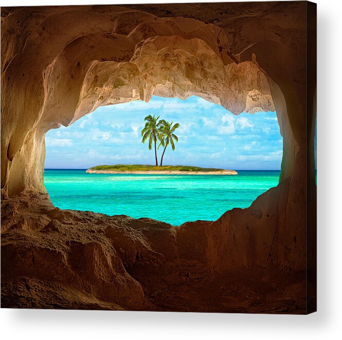 Landscape Acrylic Print featuring the photograph Paradise by Matt Anderson