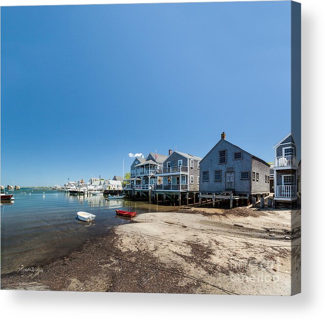 Summer On Nantucket Island Acrylic Print featuring the photograph Summer on Nantucket Island by Michelle Constantine