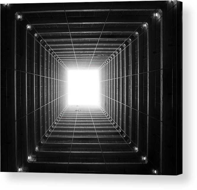 Tranquility Acrylic Print featuring the photograph Time Tunnel by By desmondpml