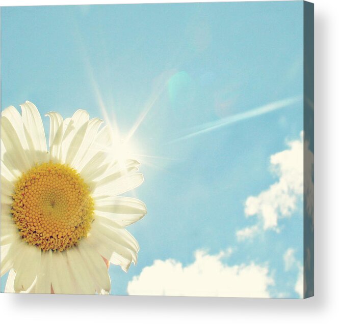 Sun Acrylic Print featuring the photograph Here Comes The Sun by Kristy Campbell