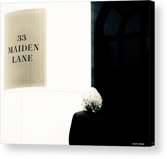 Nyc Acrylic Print featuring the photograph Maiden #1 by Mark Alesse