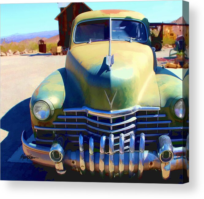Tachatticup Acrylic Print featuring the photograph Techatticup Mine Ghost Town NV #2 by Marti Green