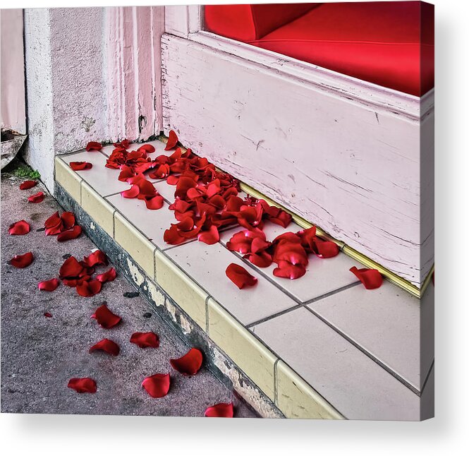 I Poued Out My Heart Acrylic Print featuring the photograph I Poured Out My Heart by Louise Lindsay